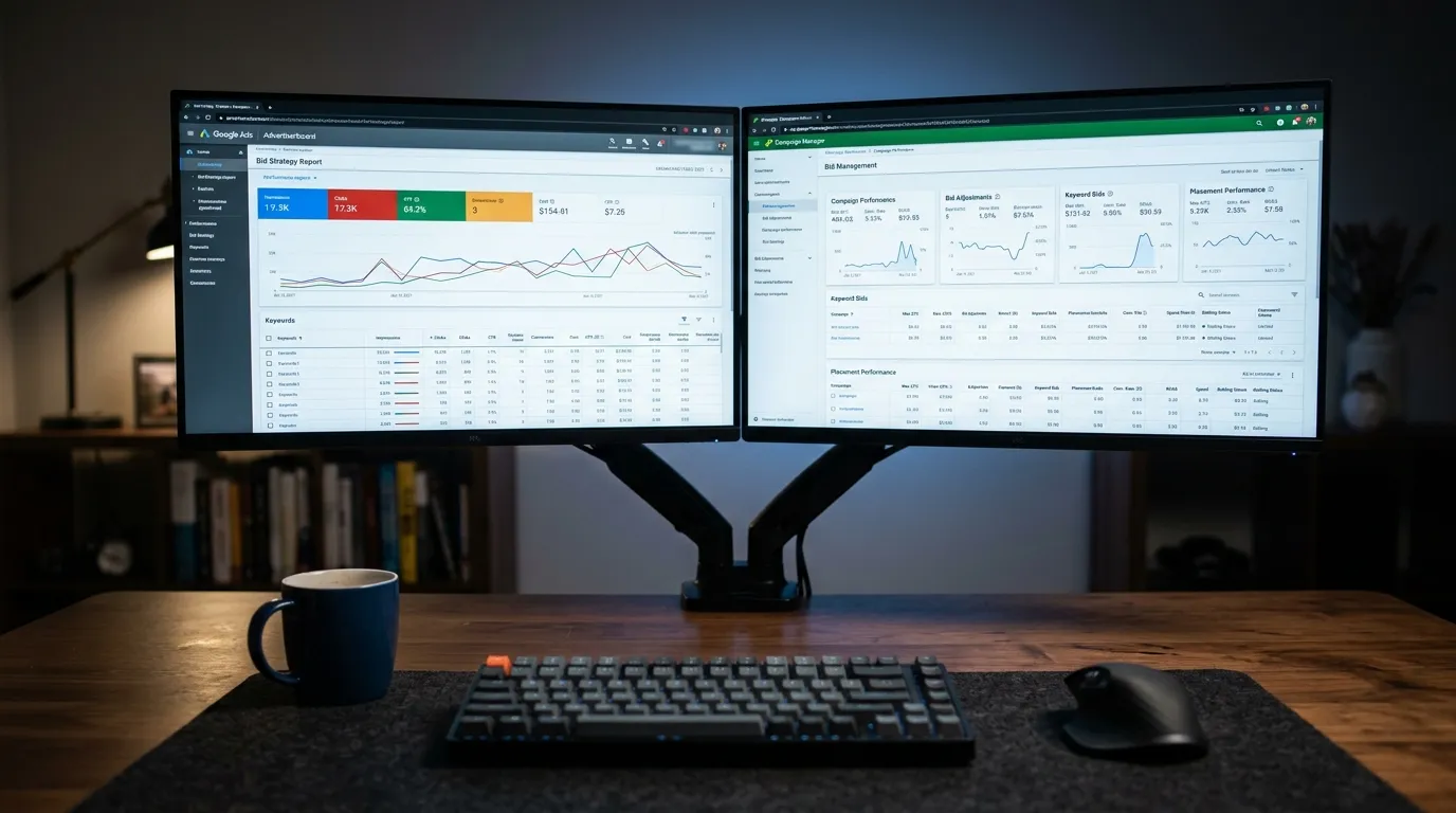 Amazon PPC campaign dashboard