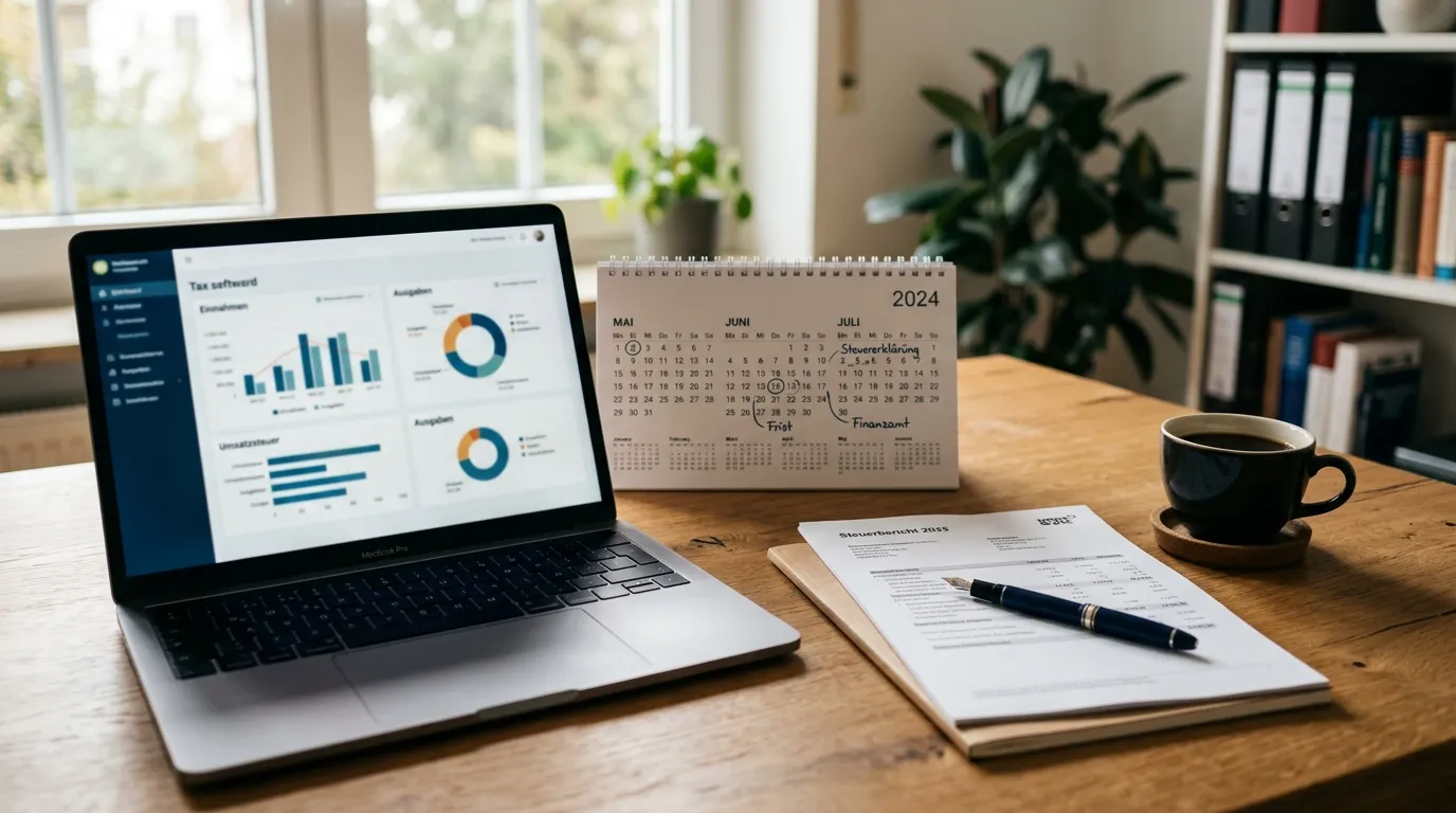 Taxdoo-Dashboard mit europäischer Steuer-Übersicht und Compliance-Status
